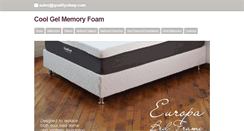 Desktop Screenshot of coolgelmemoryfoam.com